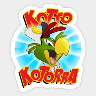 It's Kotto Kotorra Sticker